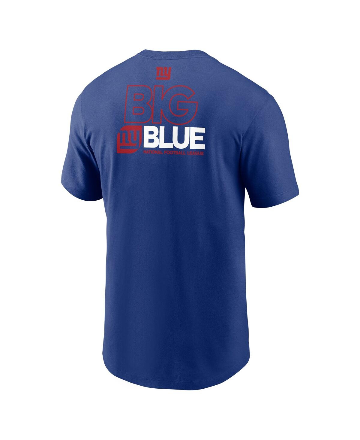 Nike Men'sNew York Giants Outline T-Shirt - Royal
