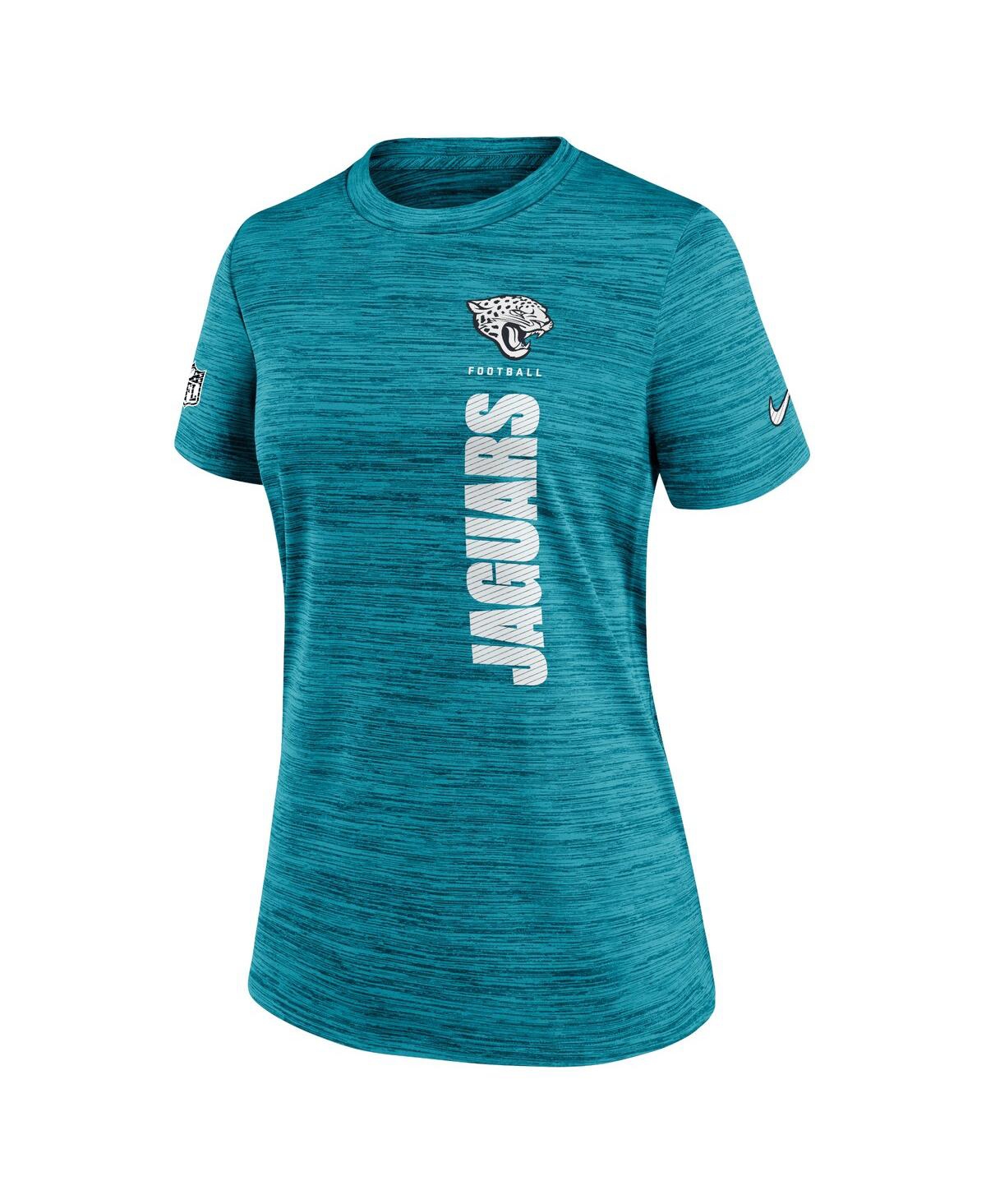 Nike Women's Teal Jacksonville Jaguars Velocity Performance T-shirt In Teal