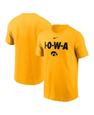 Nike Men's Gold Iowa Hawkeyes Local Ultimate Chant T-Shirt - Macy's