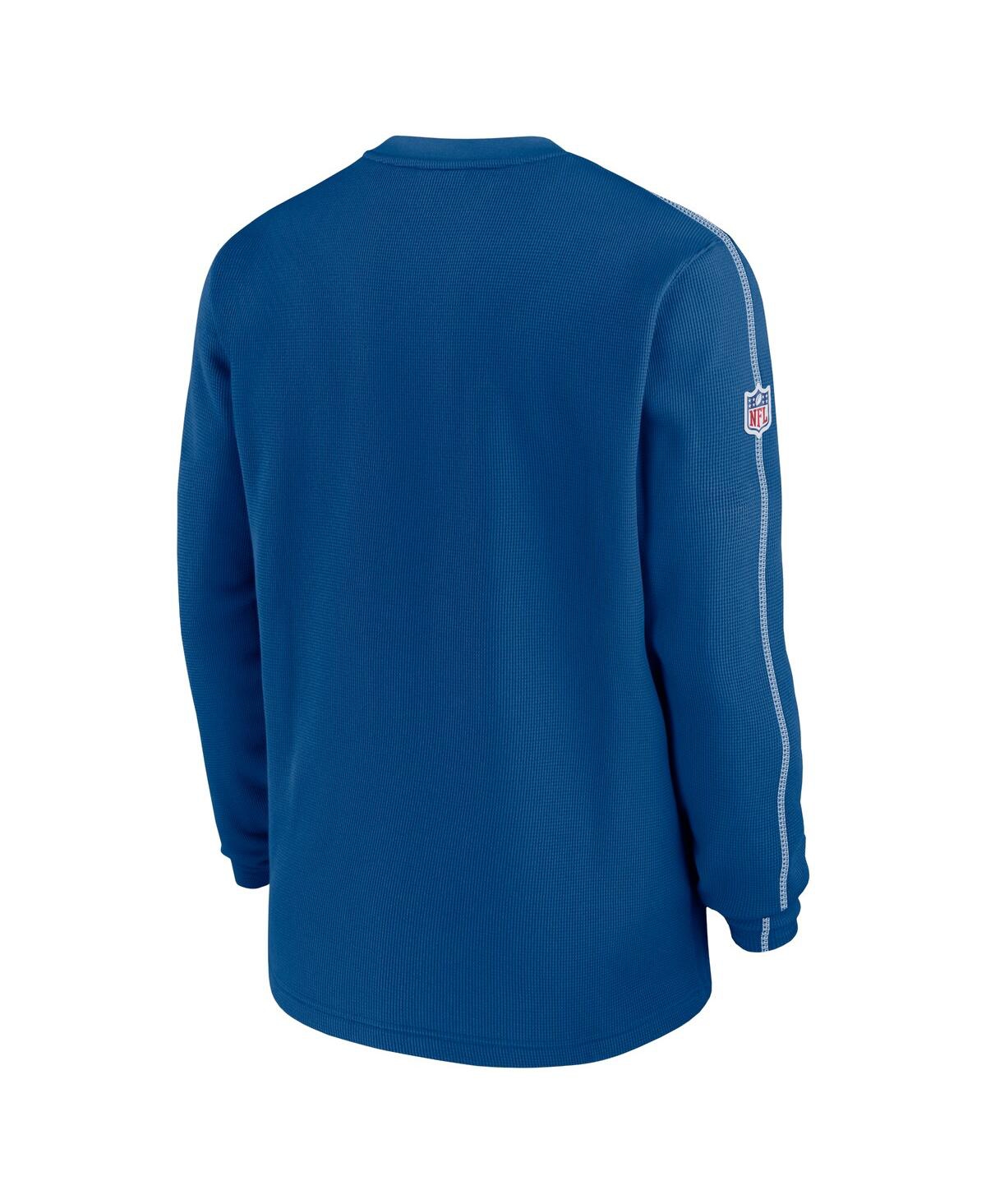 Nike Royal Indianapolis Colts 2024 Sideline Coaches Long Sleeve Top In Blue