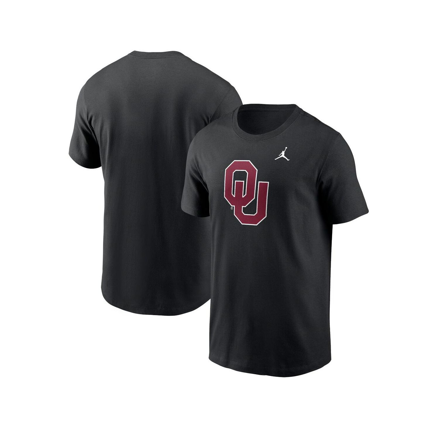 Men's Black Oklahoma Sooners Primetime Evergreen Logo T-Shirt