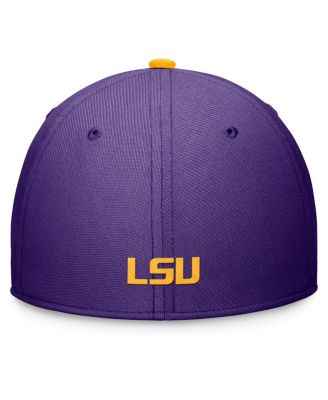 Men's Purple LSU Tigers Primetime Rise Swoosh Flex Hat