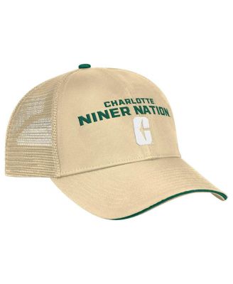 Men's Gold Charlotte 49ers Wyatt Adjustable Hat