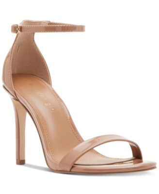 Brazen Two-Piece Stiletto Dress Sandals