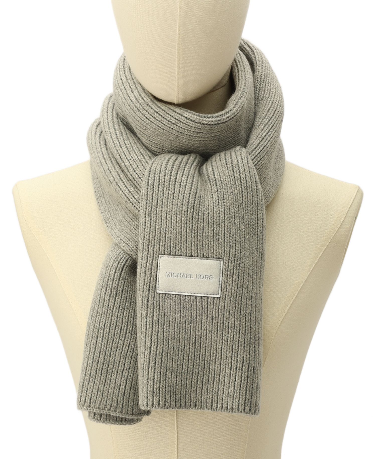 Women's Fine Rib Scarf