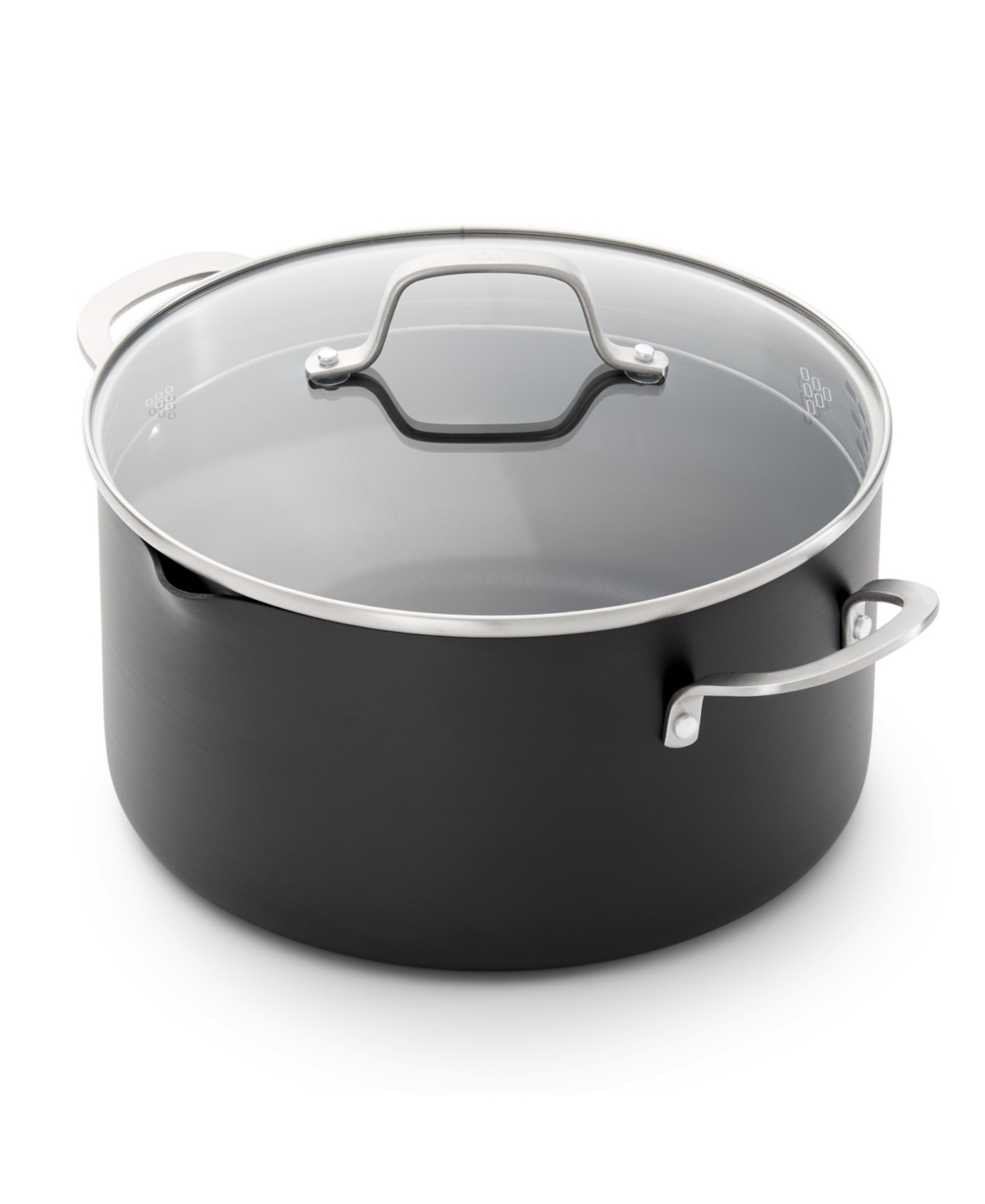 CALPHALON HARD-ANODIZED NONSTICK 7-QUART DUTCH OVEN WITH LID 