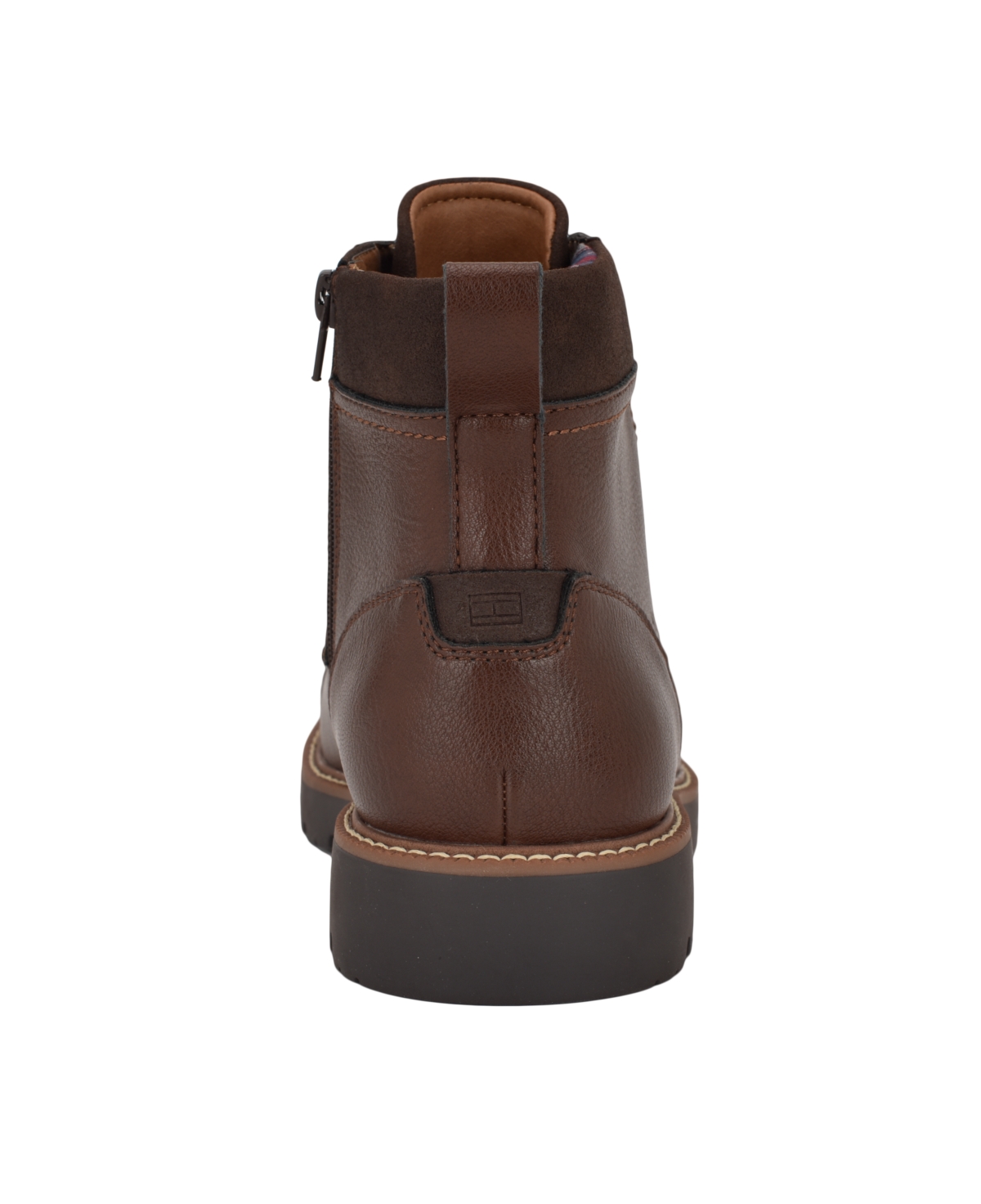 Tommy Hilfiger Men's Tarlin Casual Cap Toe Boots In Cognac