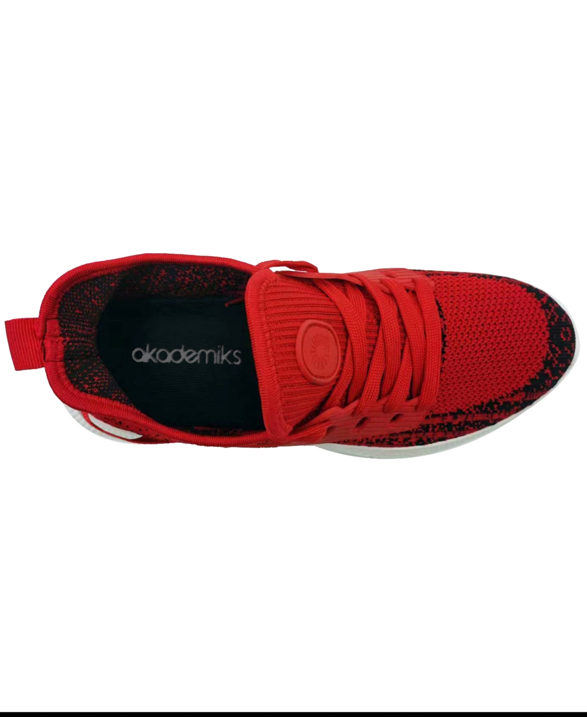 Shop Akademiks Men's Flight Sneaker In Red