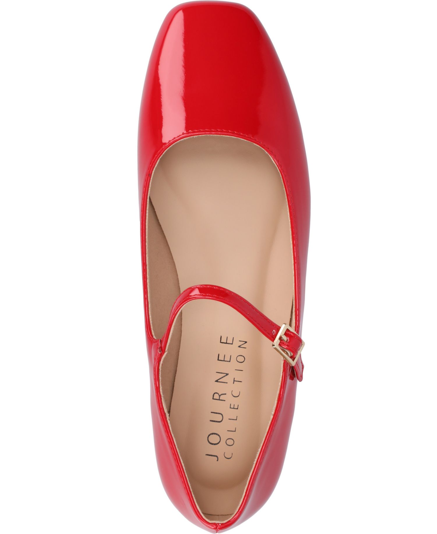 Women's Carrie Square Toe Mary Jane Flats