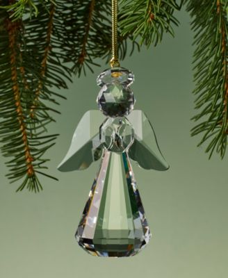 Optic Angel Glass Ornament