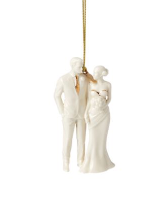 Lenox - 2024 Porcelain Bride and Groom Ornament