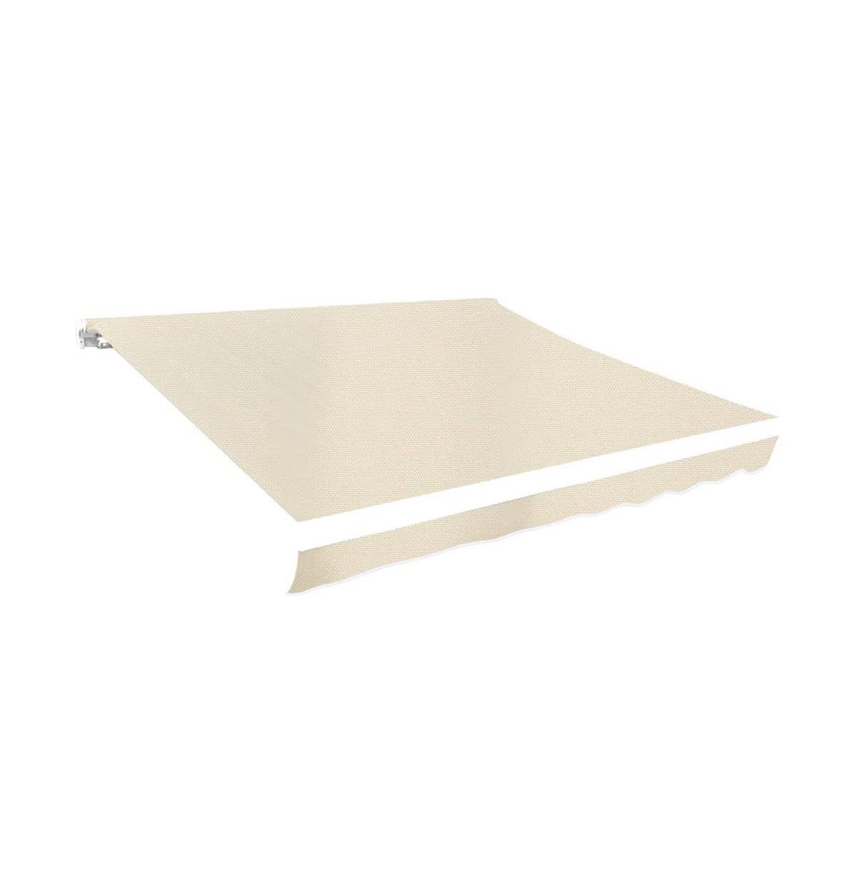 Awning Top Sunshade Canvas Cream 13.1'x9.8' (Frame Not Included) - Cream