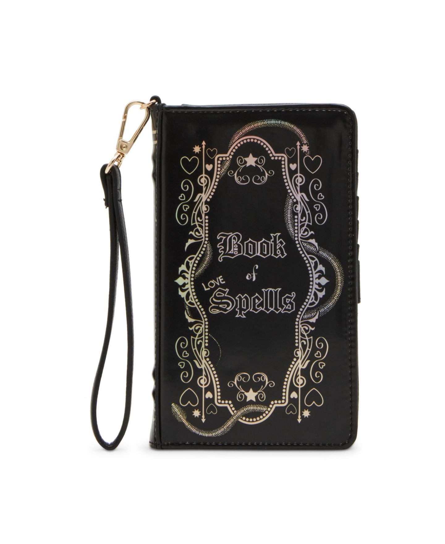 Женский кошелёк Betsey Johnson Book of Spells Wristlet Wallet, цвет: Чёрный — фото 1