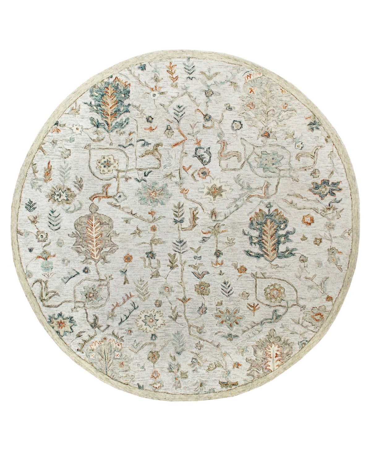 Lr Home Varana Varna-921 8'6''x8'6'' Round Area Rug