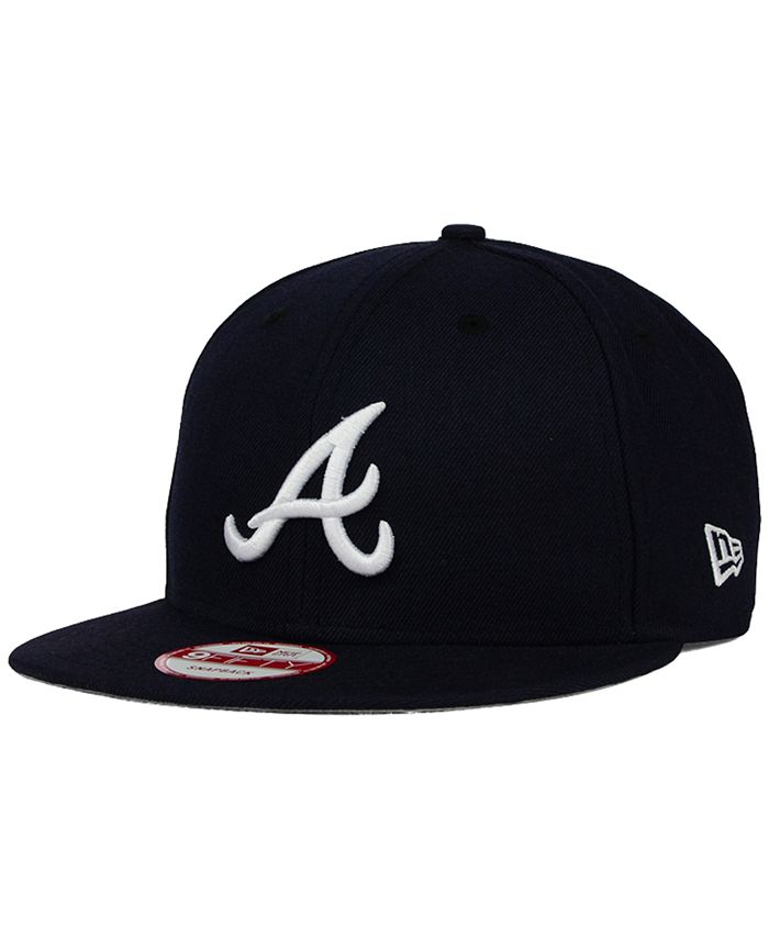 New Era Atlanta Braves 2-Tone Link 9FIFTY Snapback Cap - Macy's