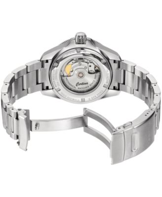 Men's Swiss Automatic DS Action GMT Powermatic 80 Stainless Steel Bracelet Watch 41mm