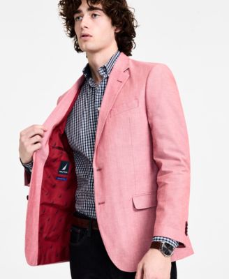 Men's Modern-Fit Chambray Sport Coat