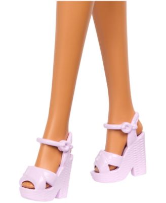 Fashionistas Doll Brown Hair & Eyes-Blind Doll with Cane and Sunglasses