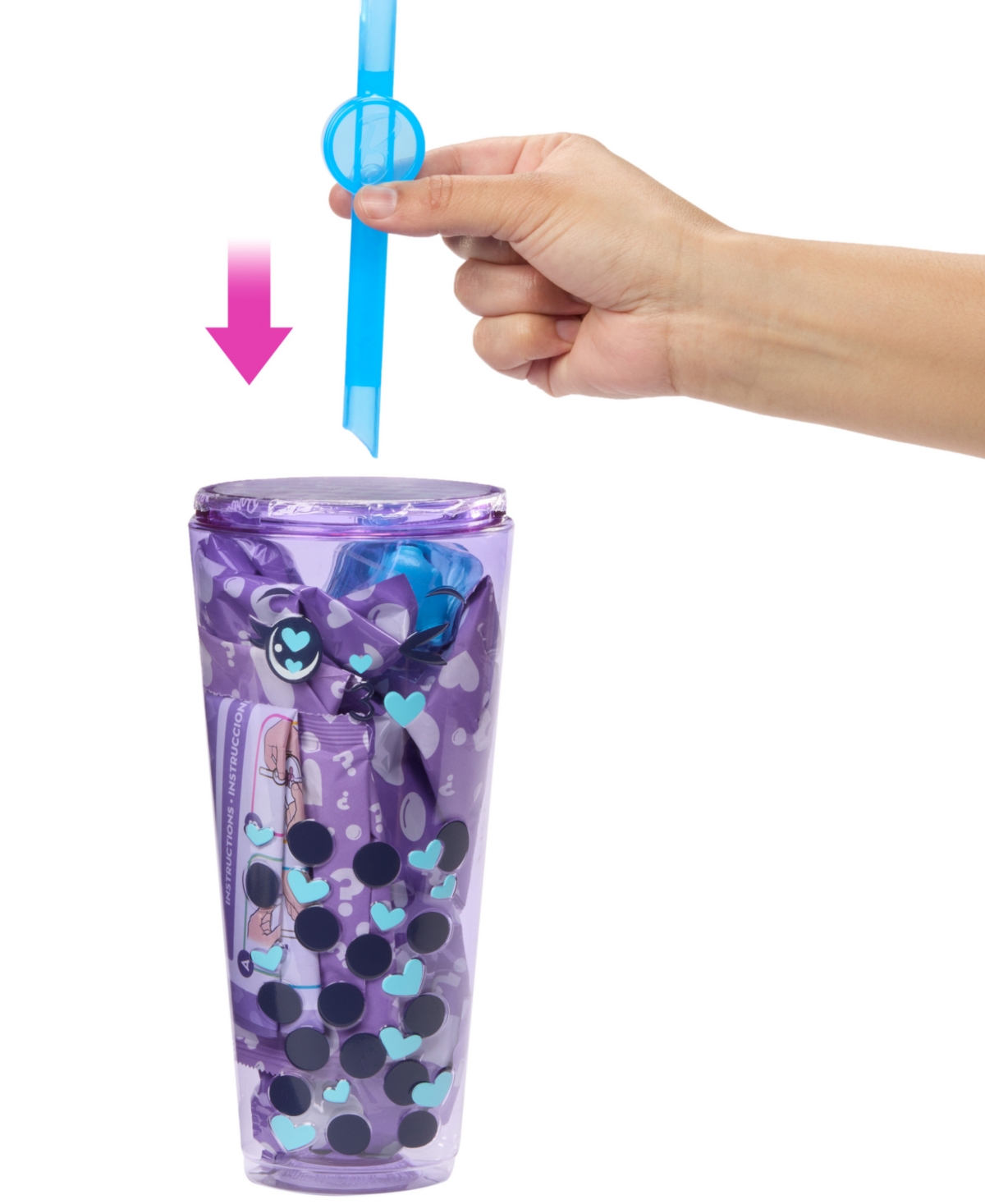 Shop Barbie Pop Reveal Bubble Tea Taro Milk Scented Series Doll & Accessories Set In Multi-color