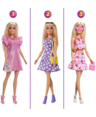 Dream Closet Toy Playset with Fashion Doll, Clothes, Accessories, 3-ft-Wide with 25+ Pieces