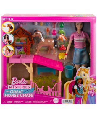 Mysteries: The Great Horse Chase Stable Playset