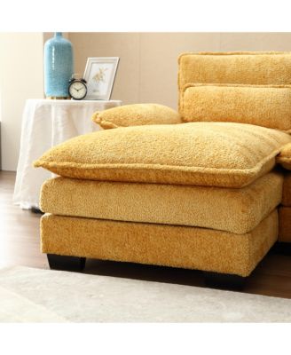 Streamdale Spacious U-Shape Sectional Sofa with Durable Chenille Fabric