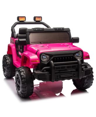 12V Kids Electric Ride-On Car w/ Remote, Music, Suspension, Headlights