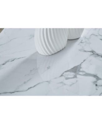 Elegant Walnut MDF Dining Table for 6-8