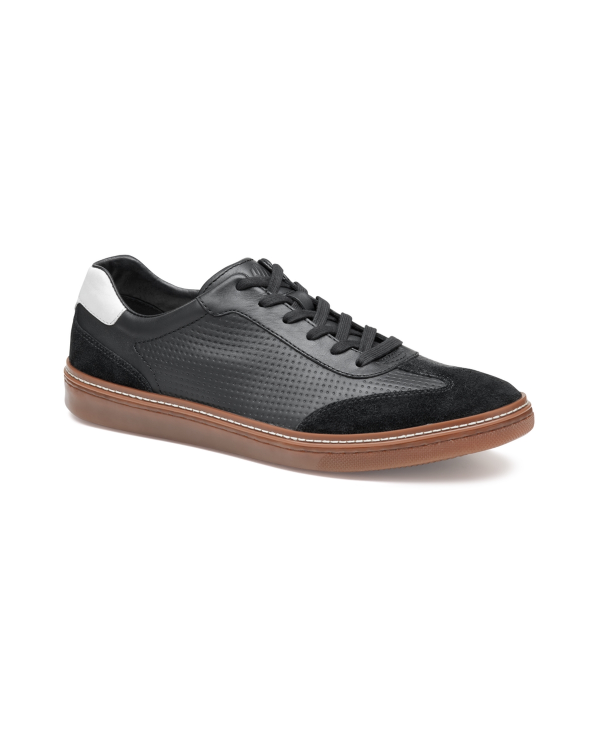 Men's Mcguffey T-Toe Sneakers - White Full Grain/Suede
