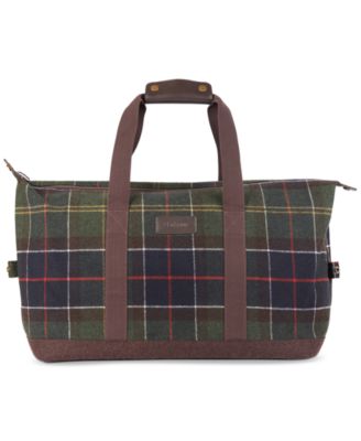 Barbour - Men's Classic Tartan Plaid Duffle Bag
