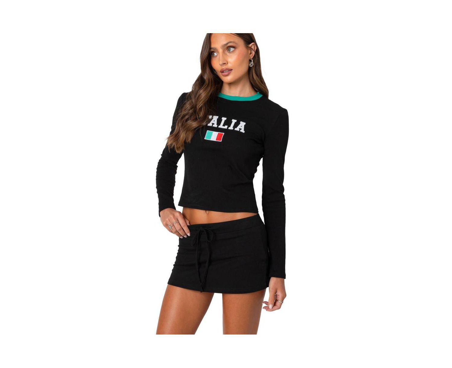 Women's Italy long sleeve t shirt