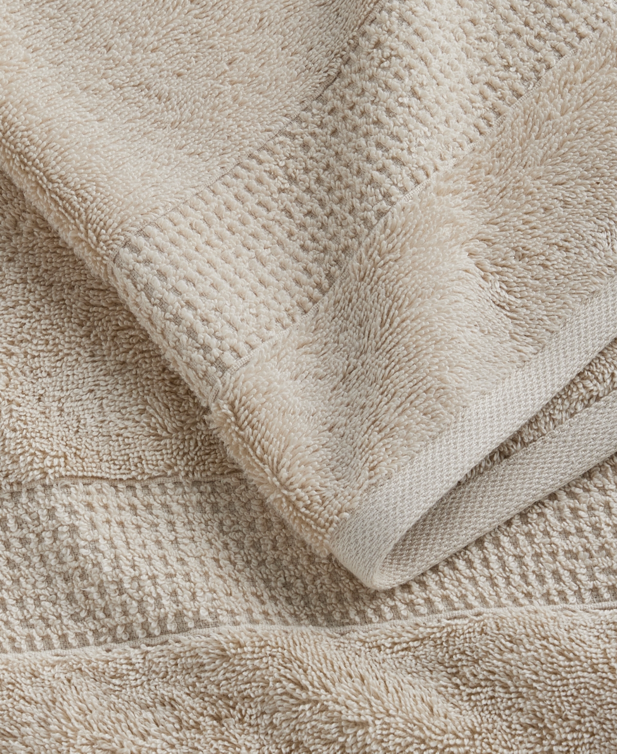 Oake Organic Cotton 2-pk. Hand Towel, Exclusively At Macy's In Sand