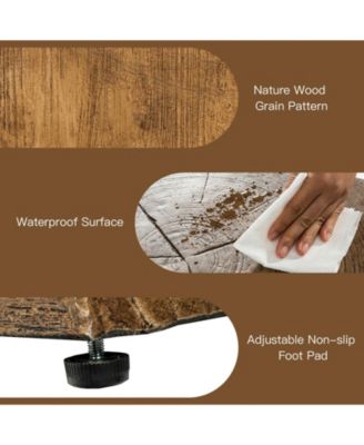 16 Inch Outdoor Hideaway Table Cover for Standard 20 LBS Propane Tank