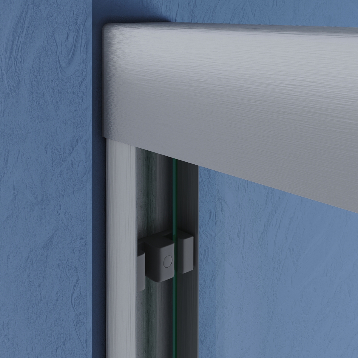 Streamdale 50-54in Sliding Shower Doors with Safety Glass and Easy Assembly