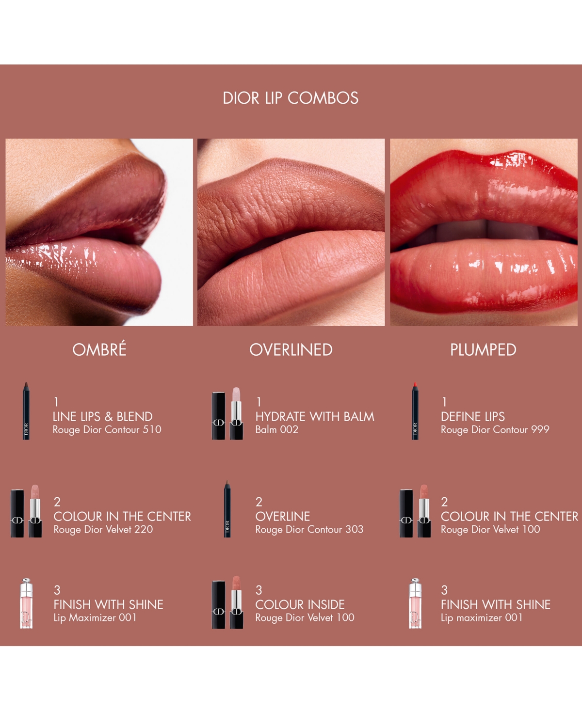 DIOR ROUGE DIOR CONTOUR LIP LINER PENCIL 