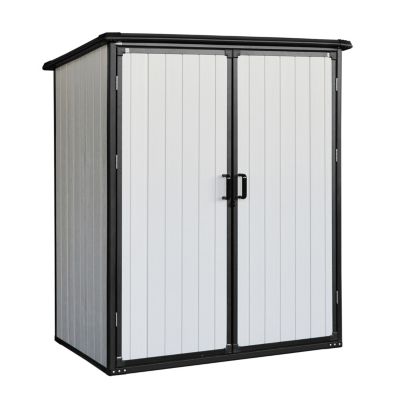 Durable, Spacious and Secure Outdoor Storage Shed with Lockable Doors