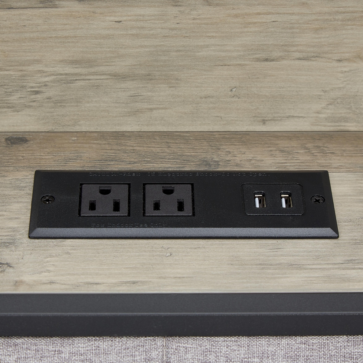 Streamdale Furniture Bed Frame With Charging Station Size, 87.8