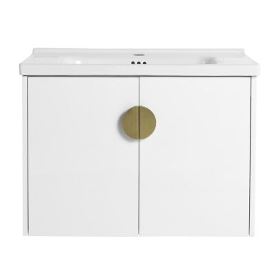 28 Inch Soft Close Doors Bathroom Vanity With Sink, For Small Bathroom