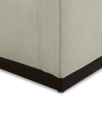 CLOSEOUT! Clasea Leather Swivel Chair, Created for Macy's