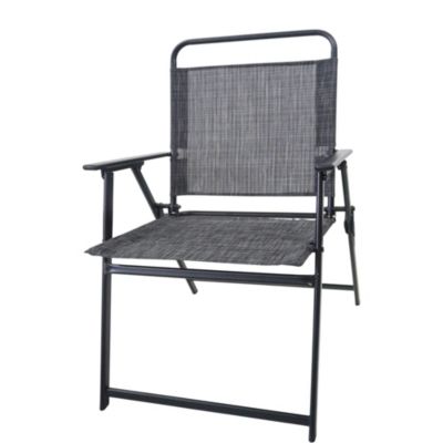 4-Person Metal Patio Set with Umbrella