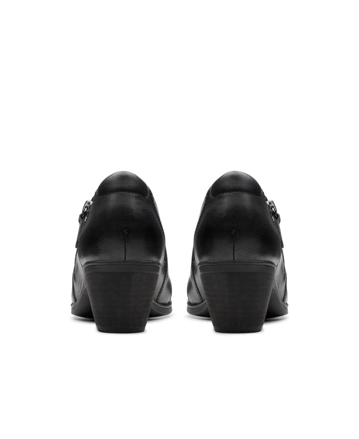 Женские ботинки Clarks Collection Emily 2 Braley, цвет: Чёрный кожаный — фото 6