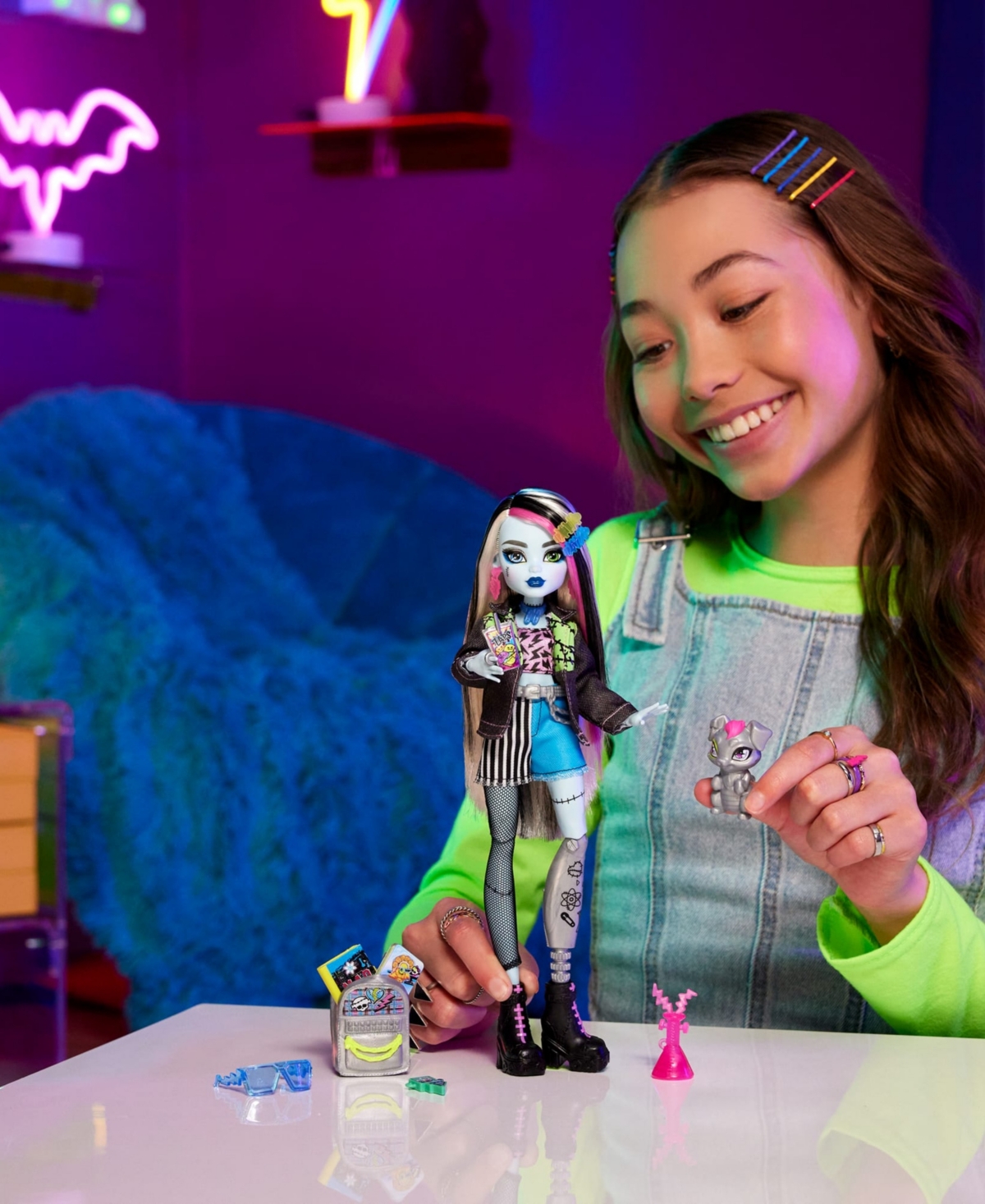 Shop Monster High Frankie Stein Fashion Doll In Multi-color