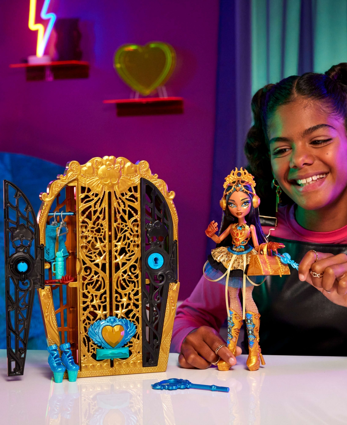 Monster High Skulltimate Secrets Monster Mysteries Playset In Multi-color