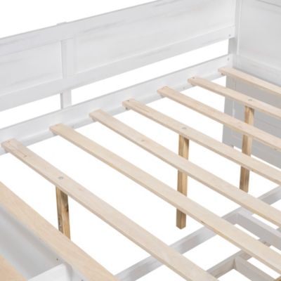 Streamdale Full Size Daybed With Drawers And Shelves
