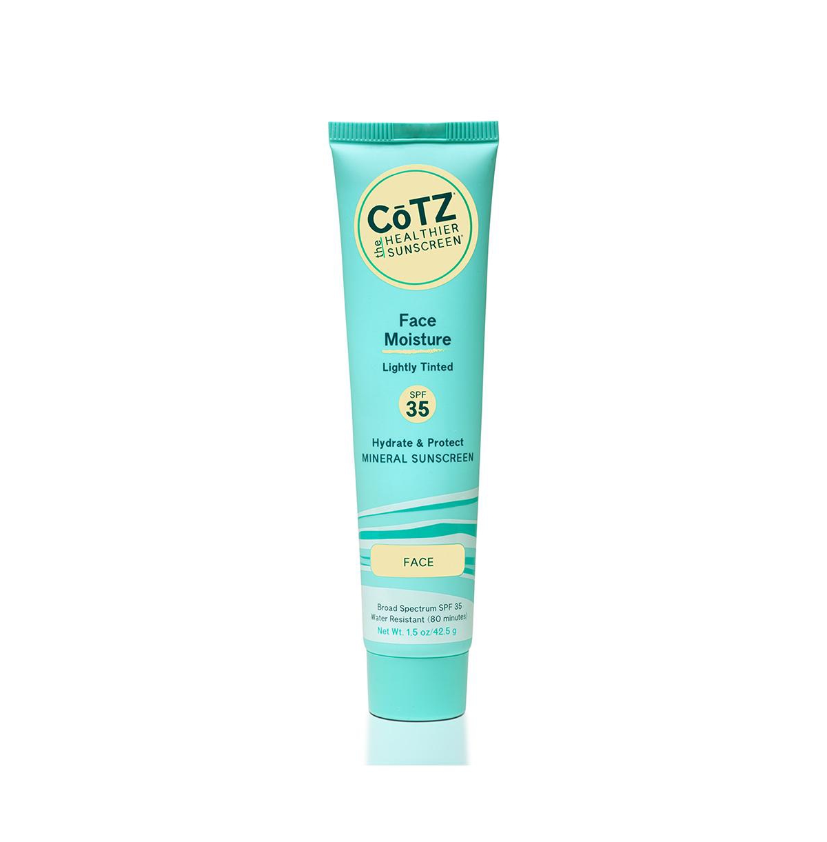 Face Moisture Spf 35 Lightly Tinted - Turquoise/aqua
