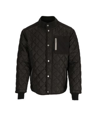 Big & Tall Insulated Diamond Quilted Jacket - Warm, Lightweight Coat for Cold Weather