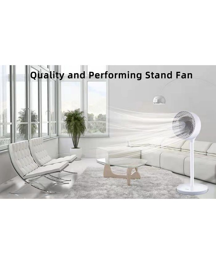 Simplie Fun Simple Deluxe 7 Inch Stand Fan, 3 Speeds & 3 Modes, 15 ...