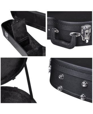 Electric Guitar Hard Case for Stratocaster Style Wooden Hard Shell Lockable