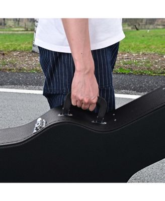 Electric Guitar Hard Case for Stratocaster Style Wooden Hard Shell Lockable