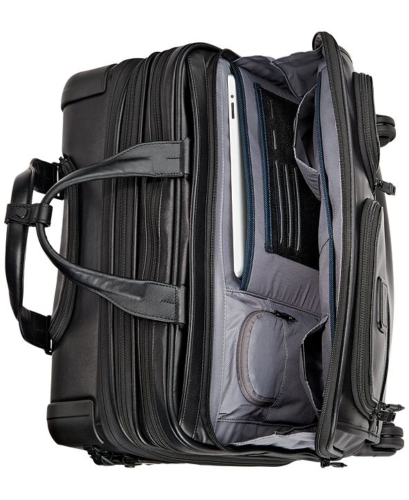 Tumi Alpha Leather Deluxe Spinner Laptop Briefcase & Reviews Laptop